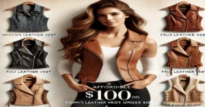 best women's leather vests